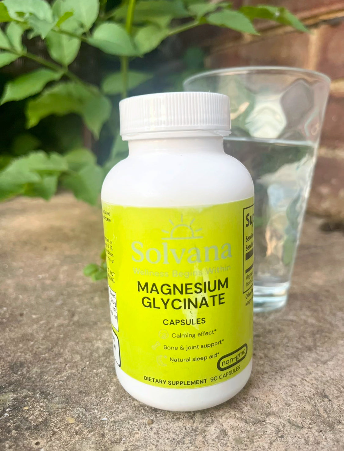 Solvana Magnesium Glycinate – Relaxation, Muscle Recovery & Sleep Support – 90 Capsules