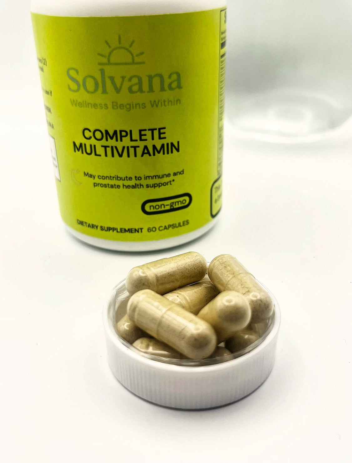 Solvana Daily Multivitamin – Energy, Immunity & Overall Wellness – 60 Capsules